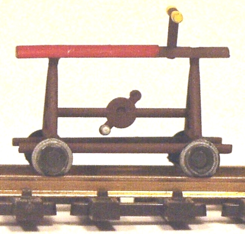 Ti-HO 0144 - Vélo-rail ancien ; modèle statique