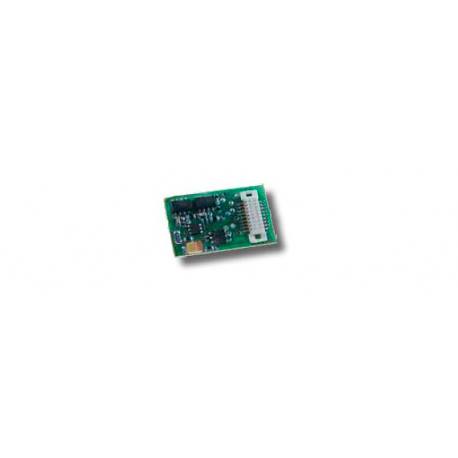 Uhlenbrock 73236 - Décodeur 1 Ampère, 15,0 x 9,5 x 2,9 mm avec régulation de charge ; avec interface Next18