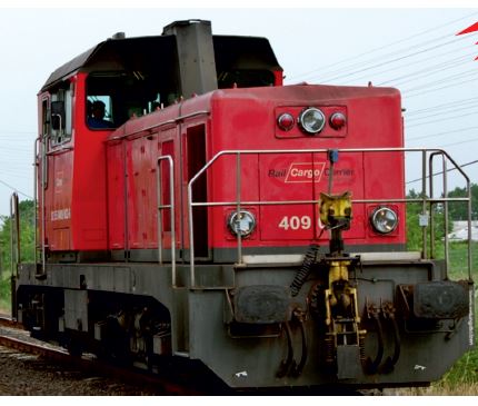 Jägerndorfer 20660 - Locomotive Diesel Rail Cargo Austria 409.002 rouge, époque VI