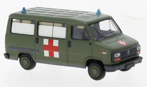 Brekina 34912 - Fiat Ducato I, militar ambulanz