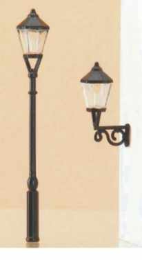 SAI 620 - 20 lampadaires factices noirs
