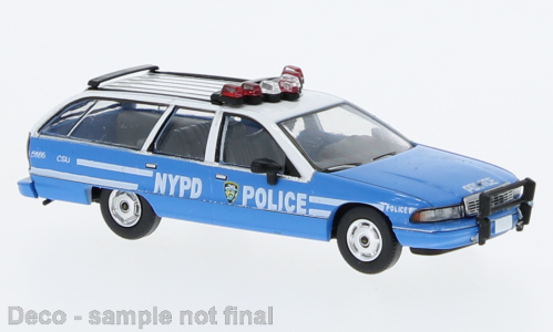 PCX870452 - Chevrolet Caprice break, NYPD Police, 1991
