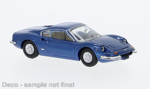 PCX870634 - Ferrari Dino 246 GT, metallic blau, 1969