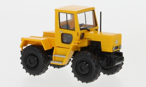Brekina 91371 - Tracteur agricole Mercedes MB Trac, gelb / schwarz
