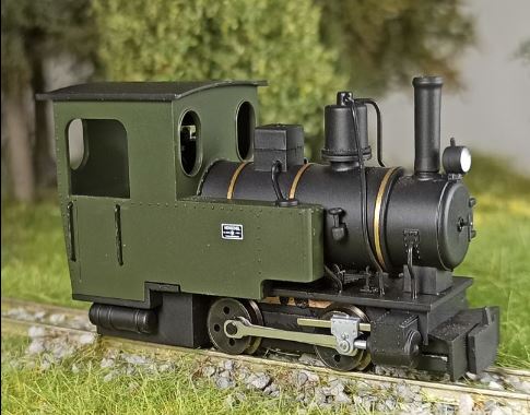 Minitrains 2062 -  Locomotive vapeur 020T Henschel RIESA, verte et noire