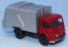SAI 4978 - Camion Berliet GLB5 R benne à ordures, cabine rouge bordeaux