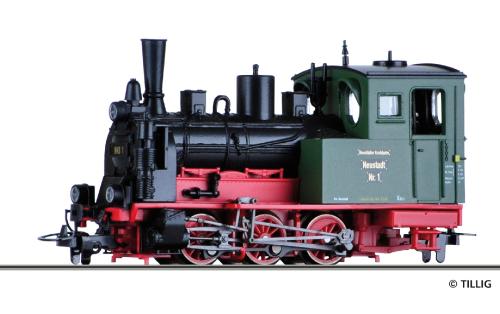 Tillig 02994 - Locomotive vapeur NKB, verte et noire, type 030T