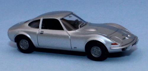 Wiking 080410 - Opel GT, silber metallic, 1968