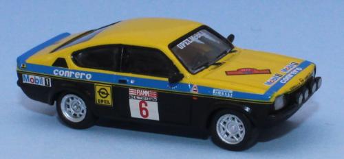 Brekina 20404 - Opel Kadett C GT/E, No.6, Rallye Elba 1977 (Amilcare Ballestrieri - Rudy Dalpozzo)