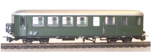 Ferro Train 720-362-P - Voiture à bogies mixte 2ème classe/fourgon type Krimml ÖBB verte, BD4ip/s 4262, époque III