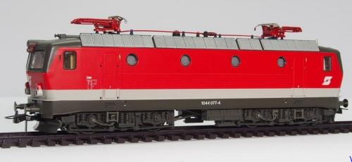 Roco 43658.2 - Locomotive électrique ÖBB 1044.077-4 rouge et grise, époque V