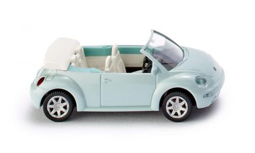 Wiking 003204 - VW Beetle, cabriolet, aquarius blau