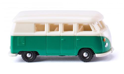 Wiking 093204 - VW T1 bus, grün / weiss, Spur N