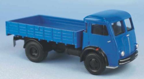SAI 4941 - Camion Berliet GLB5 R à plateau et ridelles bleu