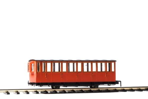 Ferro Train 1020-02 - Voiture voyageurs rouge 2 essieux, Schafbergbahn, époque IV/VI