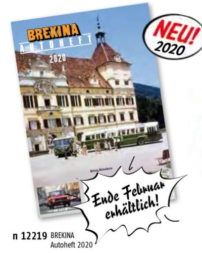 Brekina 12219 - Brekina Autoheft 2020 (en allemand)