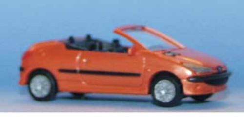 SAI 2193 - Peugeot 206 cabriolet, tangerine métallisé