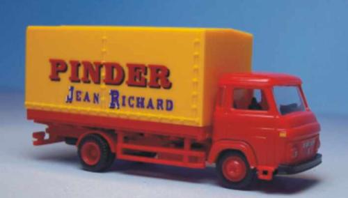 SAI 3911 - Camion Saviem SG 3 , Pinder Jean Richard, service publicité