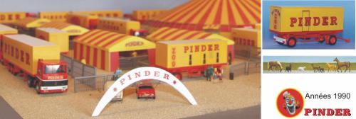SAI 0276 - Coffret Ménagerie du Cirque Pinder années 1990