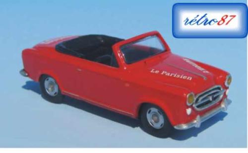 SAI 4571 - Peugeot 403 cabriolet direction de courses TDF 1957-1960