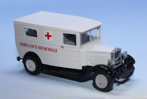 SAI 4861 - Fourgon Berliet VSA ambulance, ambulance municipale