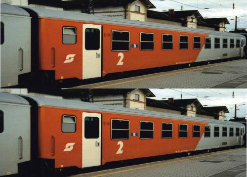 Jägerndorfer 60230 -  Set de 2 voitures à bogies ÖBB, livrée City Shuttle 2éme classe, époque V