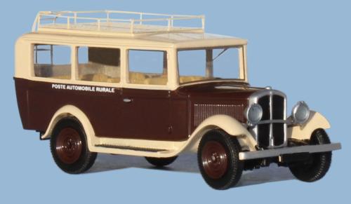 SAI 7435 - Autocar Renault OS 1930-1935, poste automobile rurale
