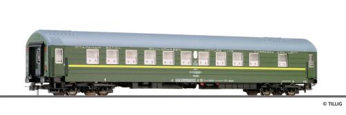Tillig 74989 - Voiture lits à bogies SZD (Russie) type Y mixte première et seconde classe, époque IV