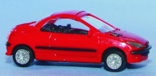 SAI 2182 - Peugeot 206 coupé, rouge vallelunga