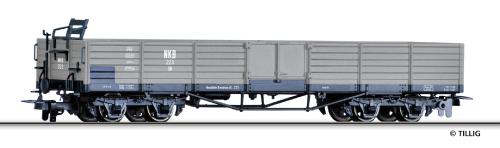Tillig 05922 - Wagon tombereau à bogies gris, NKB, ép. III