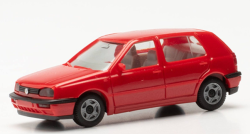 Herpa 012355-010 - VW Golf III, rot, minikit