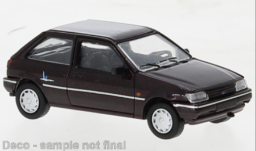 PCX870463 - Ford Fiesta MK III Chianti, metallic dunkelviolett, 1993