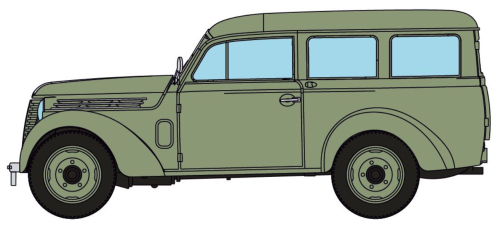 REE CB175 - Renault Juvaquatre dauphinoise, grün, 1956