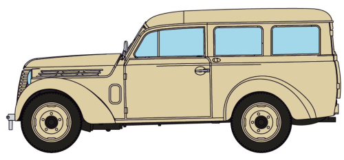 REE CB177 - Renault Juvaquatre dauphinoise, beige, 1956