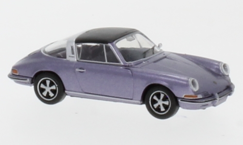 Brekina 16261 - Porsche 911 targa (1967), violet métallisé