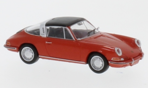 Brekina 16262 - Porsche 911 targa (1967), red