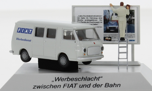 Brekina 34432 - Camionnette Fiat 238, avec figurine
