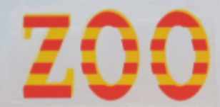 SAI 8006 - Enseigne zoo, cirque Pinder années 2000