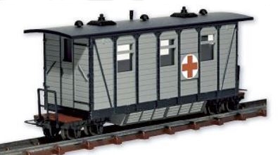 Minitrains 5135 - German trench train ambulance car