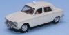 SAI 1625 - Peugeot 204, taxi Courchevel white, with driver and 2 passengers