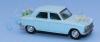 SAI 6265 - Peugeot 204 berline 1968, pastel blue, wedding car