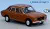 SAI 1631 - Peugeot 504 brun orangé, avec conducteur et 1 passager