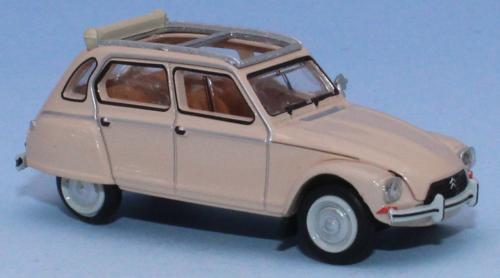 SAI 7620 - Citroën Dyane 6, open roof, maple beige, 1968 (brekina 14254)