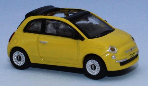 Norev 770059 - Fiat 500C, yellow