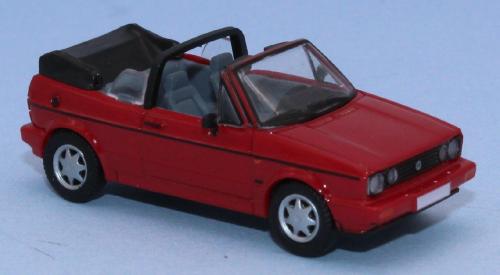 PCX870309 - VW Golf 1 cabriolet, red