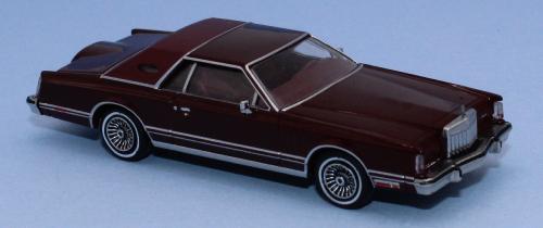 PCX870354 - Lincoln Continental coupé, metallic dark red