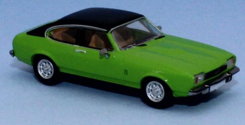 PCX870645 - Ford Capri Mark II, light green / mat black, 1974
