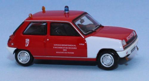 REE CB145 - Renault 5 TL 3 doors, Medecin Pompiers