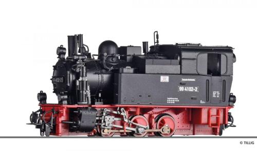 Tillig 02973 - Steam locomotive DR, BR 99.4102-2, type 030T