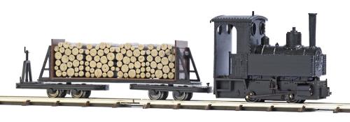 Busch 12011 - Narrow gauge railroad starter set, with steam lokomotive Decauville type 3